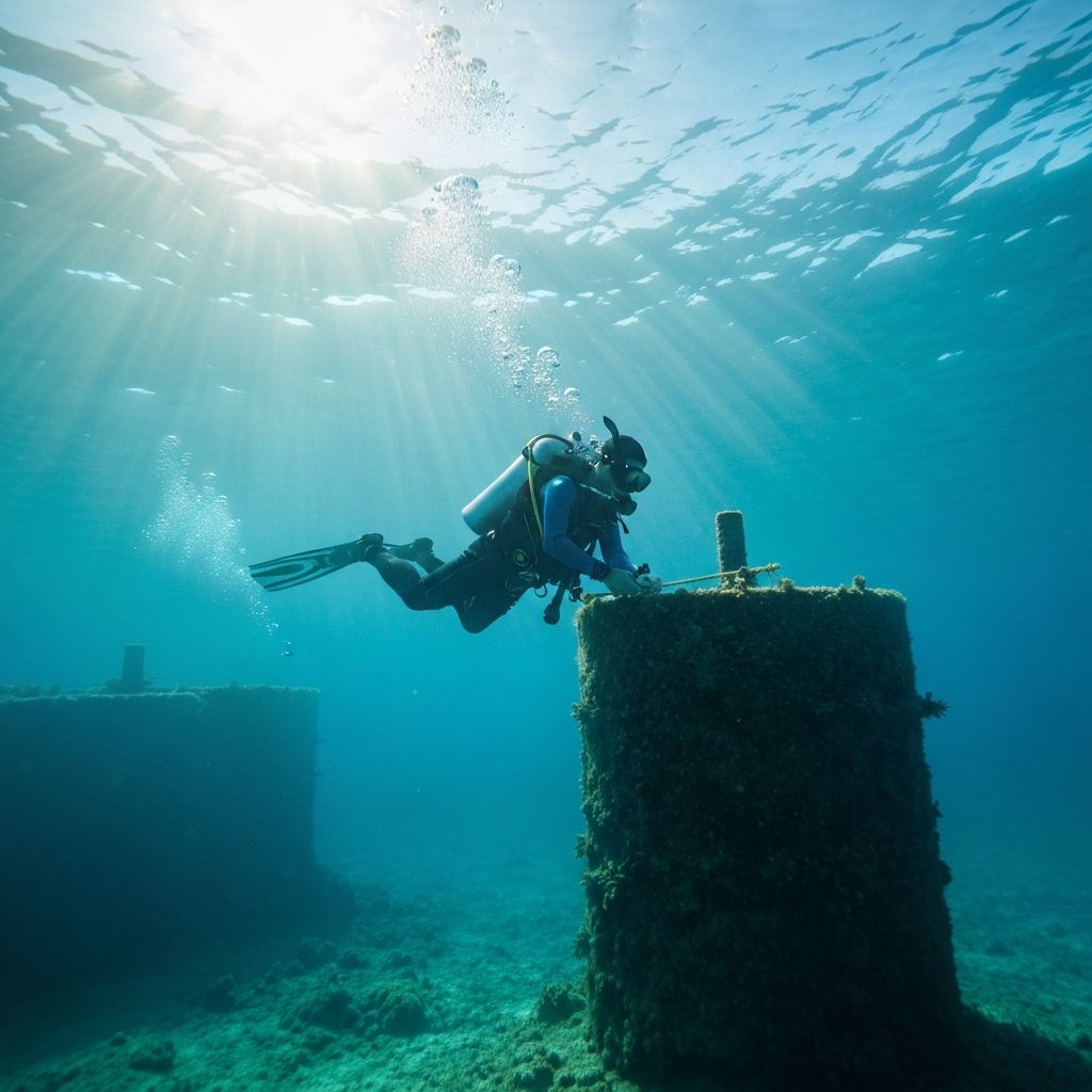 Treballs subaquàtics professionals